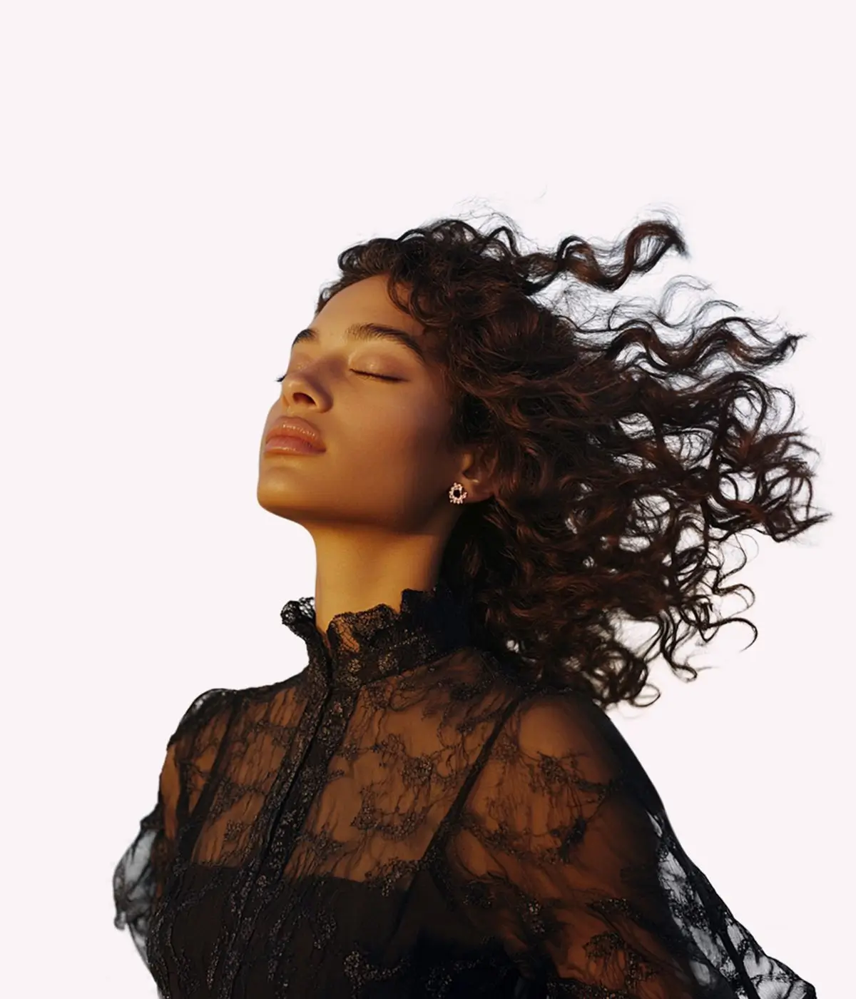 Advanced hair masking with detailed edge refinement and natural cutout